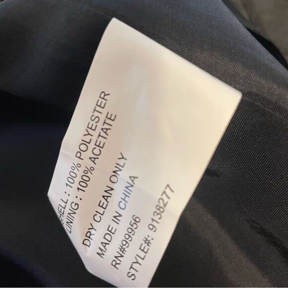 Shoshanna Midnight Strapless High Low Black Pink Wedding Prom Dress Size 2 NWT - Picture 7 of 7